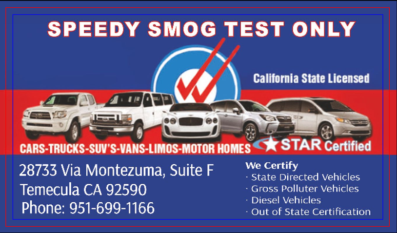 Speedy Smog & Vehicle Registration